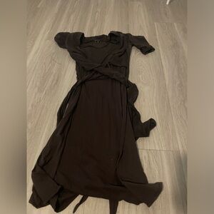 Theory brown dress long size M